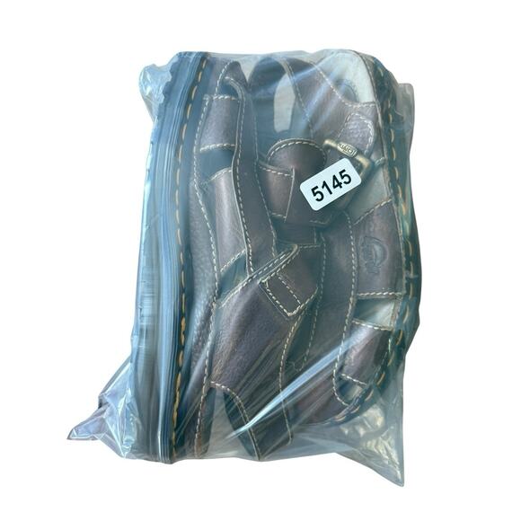 Dr Martens Mens Sz 10 US Brown Leather Sandals Made in England 9643 - Picture 6 of 6